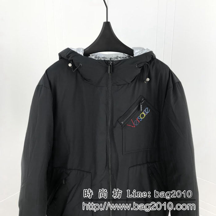 VERSACE範思哲 18SS秋冬新款 雙面穿 男款羽絨服 ydi1593